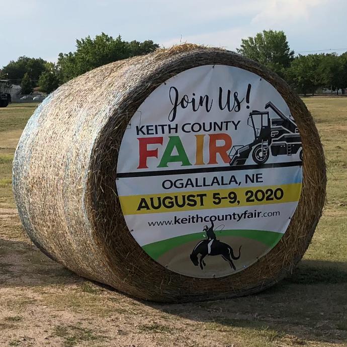Keith County Fair HayBoard™ Banner & Sign